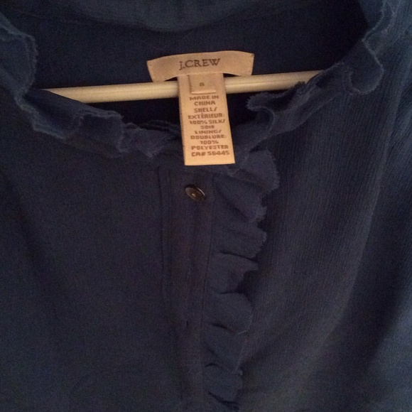 J Crew Silk tank- size 8 - Picture 3 of 3